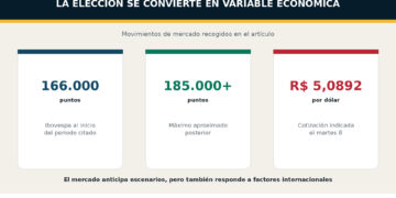Las encuestas empiezan a mover los mercados y convierten la elección en una variable económica